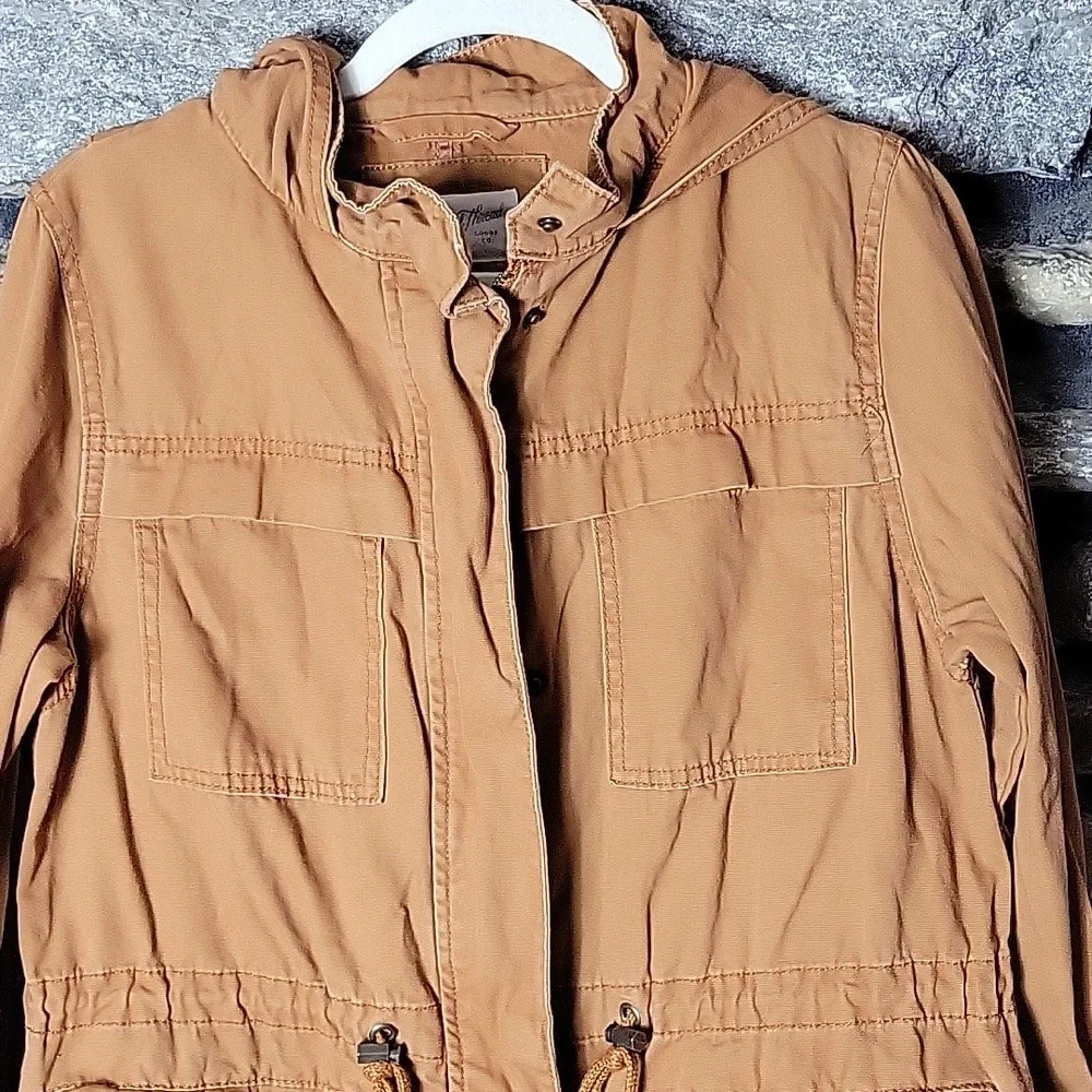 Universal Thread Brown/ Tan Utility Jacket Womens Size Medium